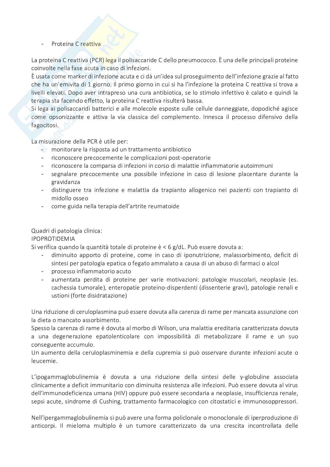 Biochimica clinica - Appunti Pag. 46