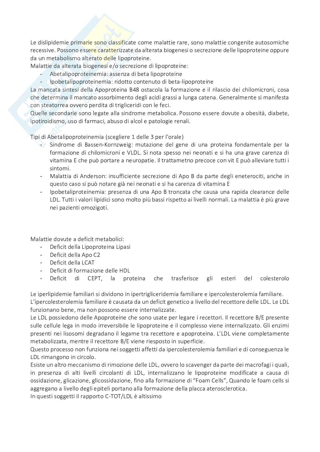 Biochimica clinica - Appunti Pag. 61