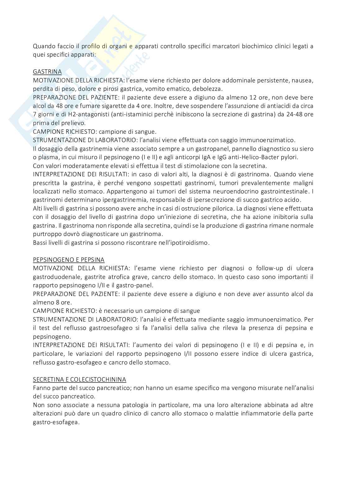 Biochimica clinica - Appunti Pag. 71