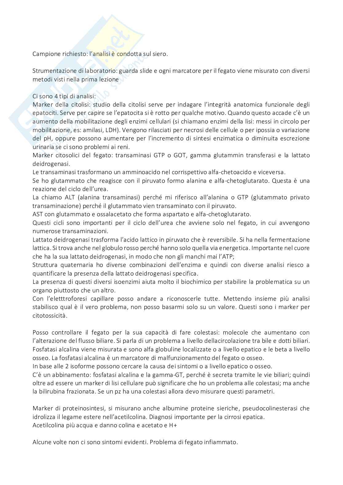Biochimica clinica - Appunti Pag. 76