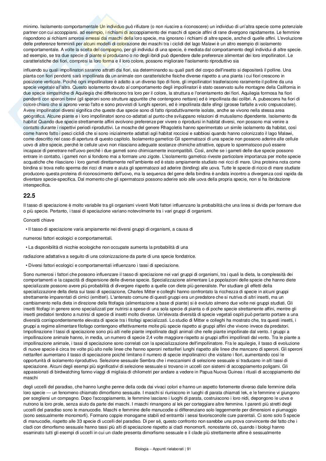 Appunti completi e dettagliati di Biologia – Preparazione all’esame Pag. 91