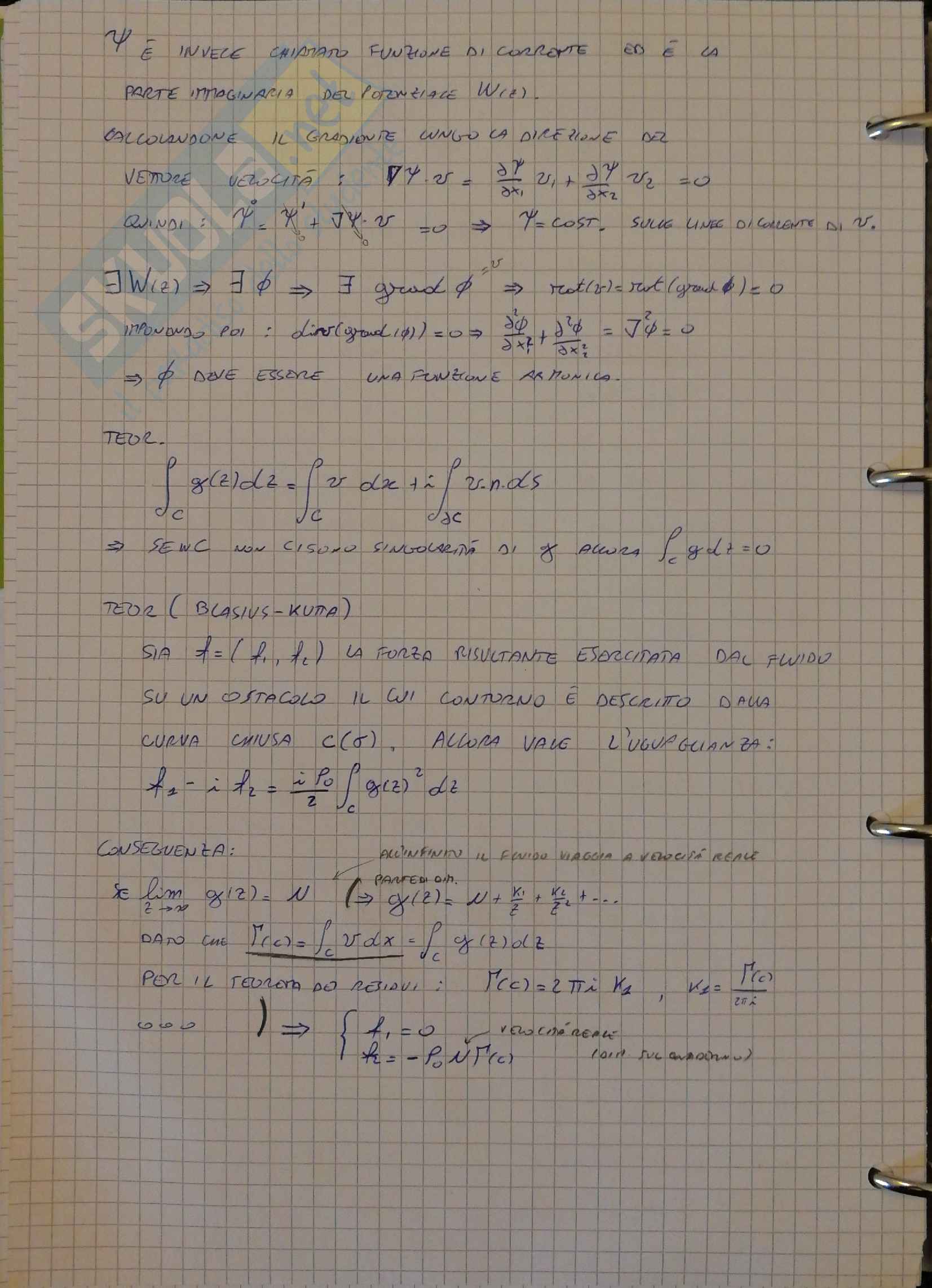 Meccanica dei continui Pag. 21