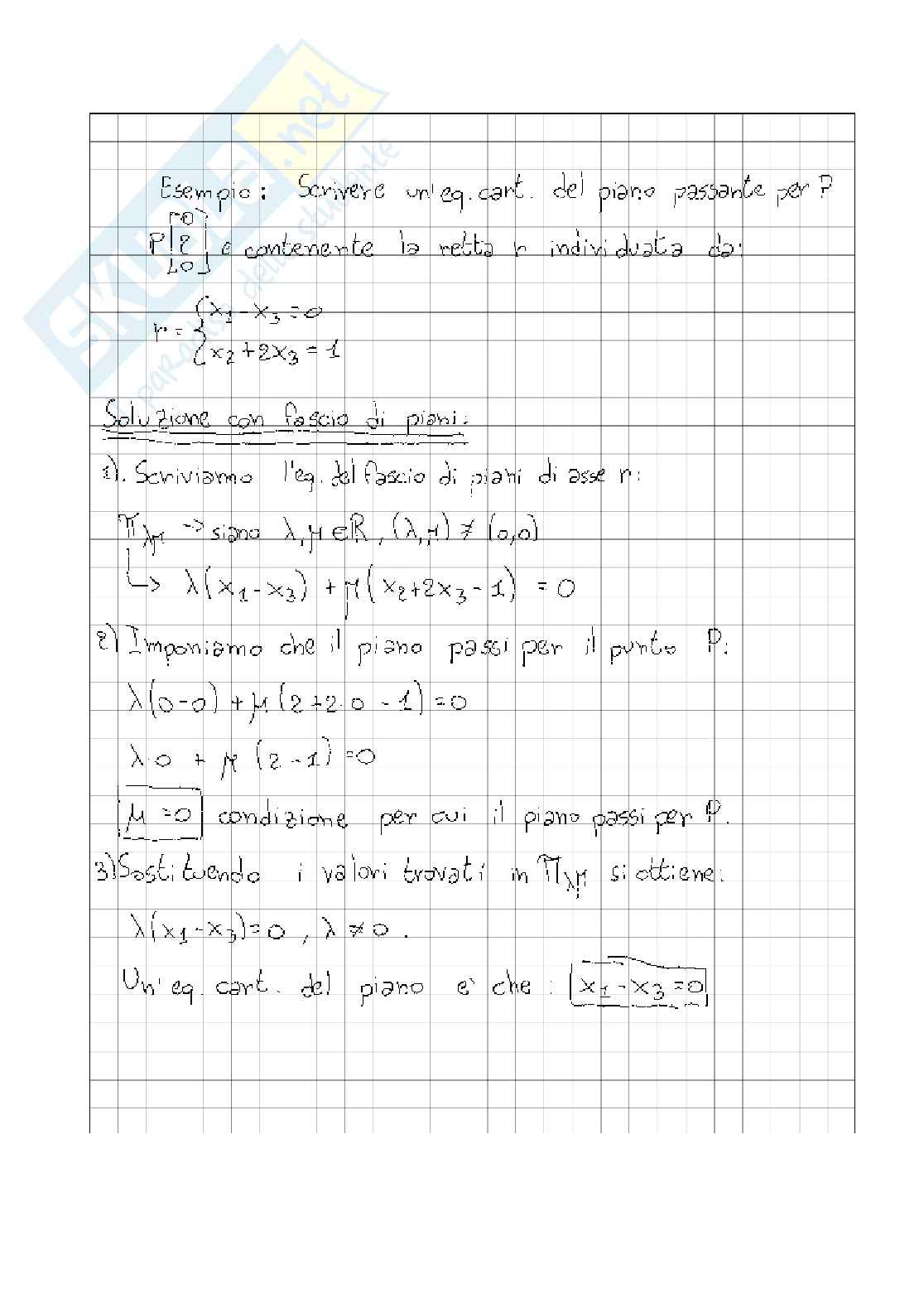 Appunti Geometria Pag. 11