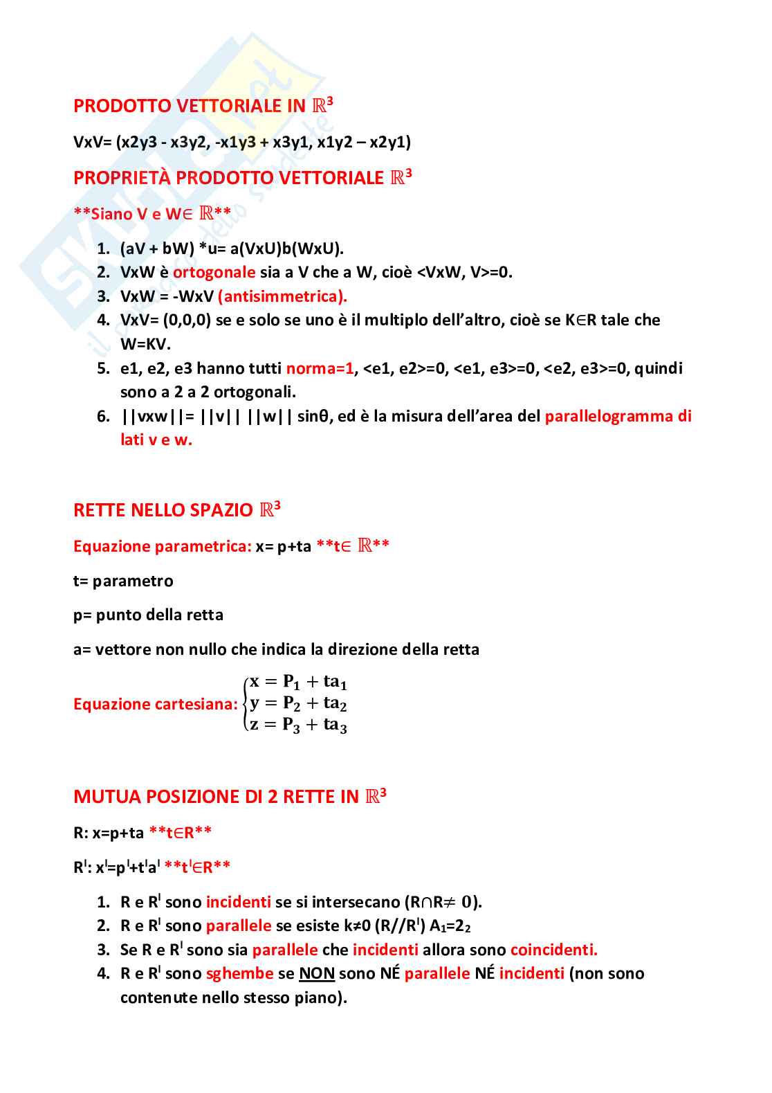 Appunti Geometria Pag. 6