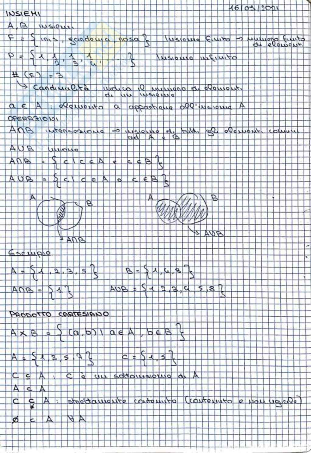 Appunti Geometria Pag. 1
