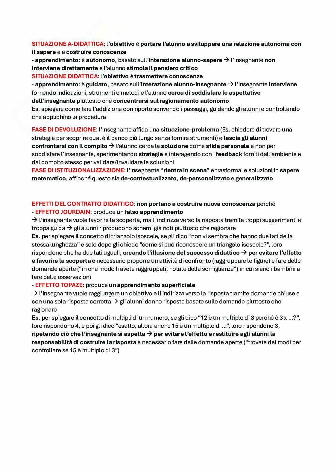 Didattica, epistemologia e storia della matematica (B024376) - Kit completo, teoria orale e esercitazioni, pratica scritto e orale | SFP Notes Vol. 13 Pag. 2
