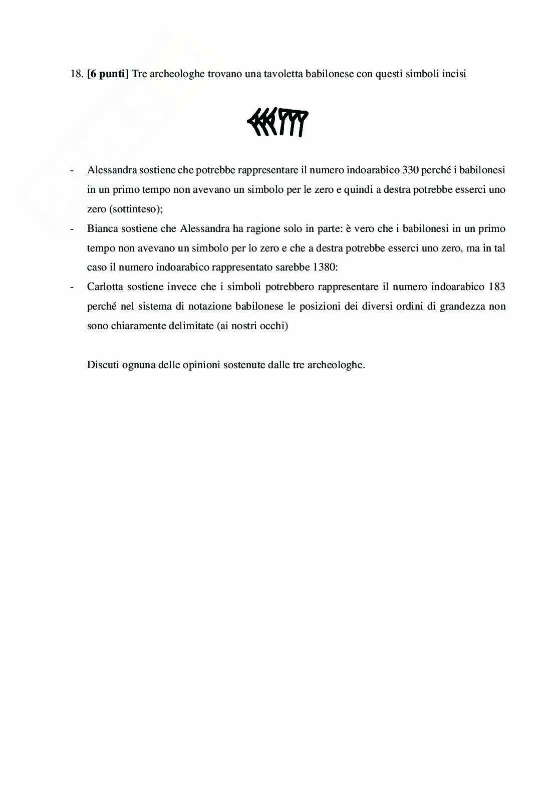 Didattica, epistemologia e storia della matematica (B024376) - Kit completo, teoria orale e esercitazioni, pratica scritto e orale | SFP Notes Vol. 13 Pag. 56