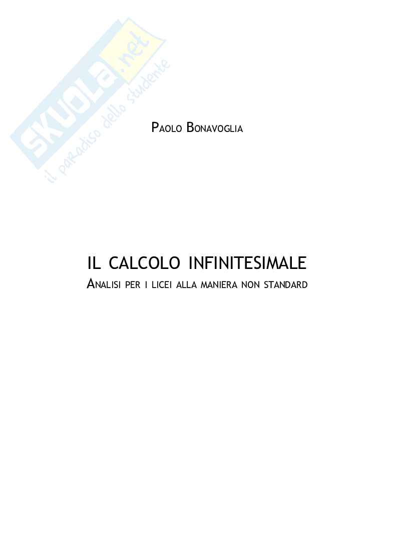 Il Calcolo Infinitesimale Non Standard (ebook) Pag. 2