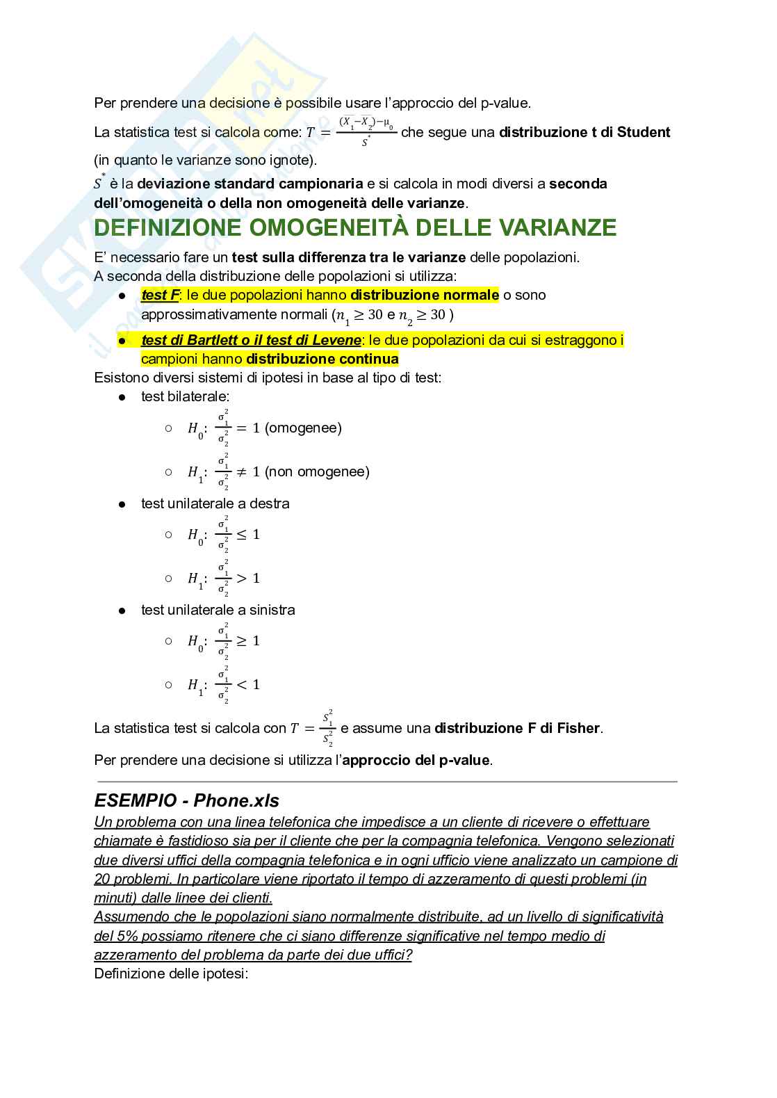 Analisi dei dati e applicazioni ai processi industriali - Appunti e esercizi Pag. 41