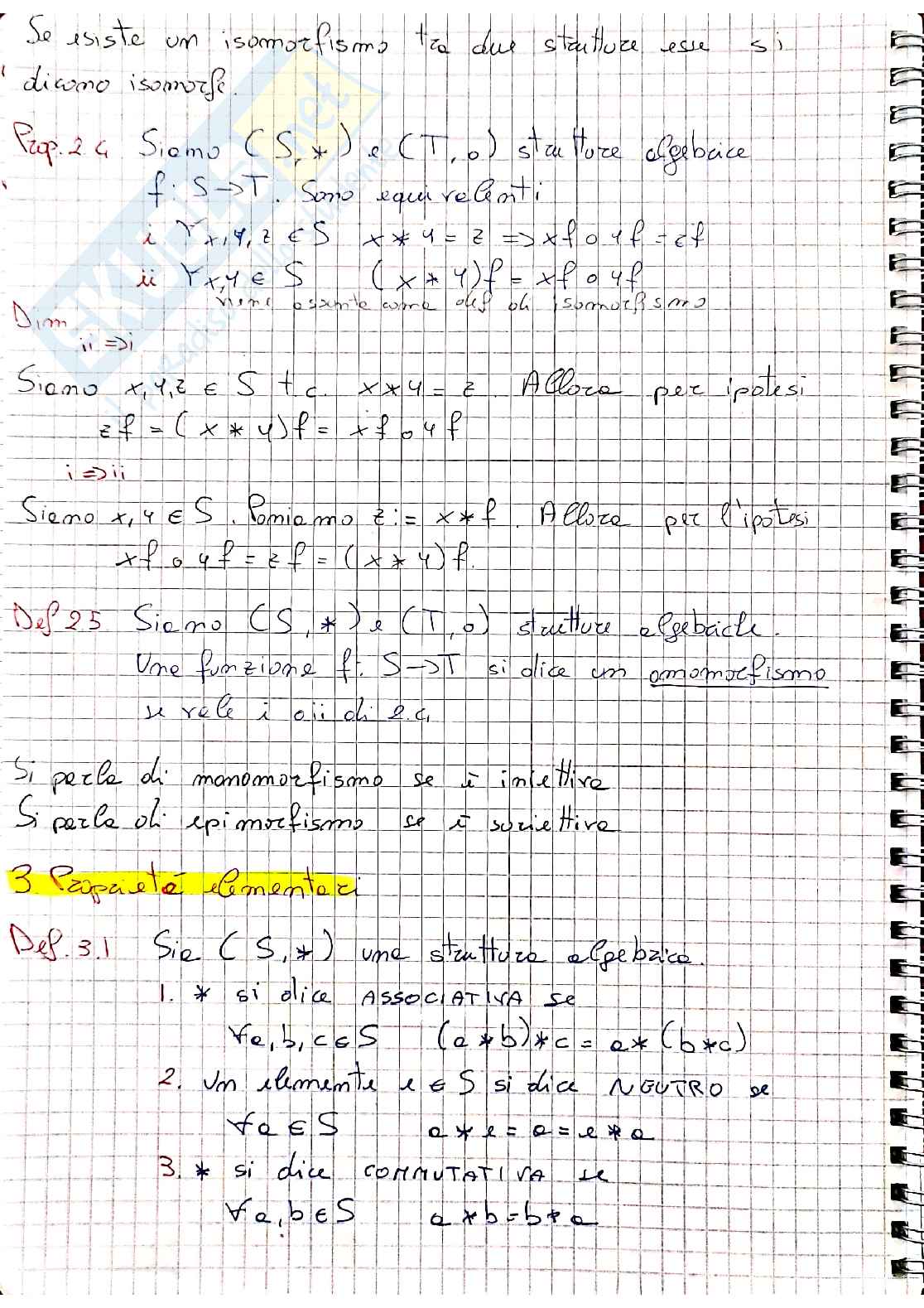 Algebra I Pag. 21