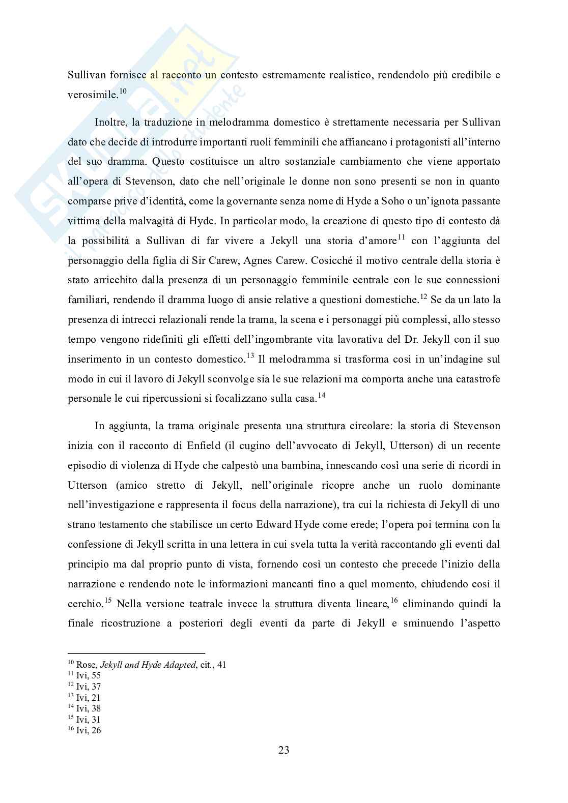 Tesi laurea triennale: le connessioni tra Dr. Jekyll and Mr. Hyde e Jack lo Squartatore Pag. 26
