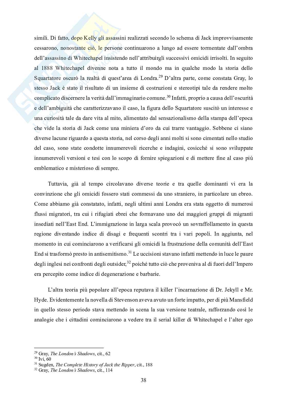 Tesi laurea triennale: le connessioni tra Dr. Jekyll and Mr. Hyde e Jack lo Squartatore Pag. 41