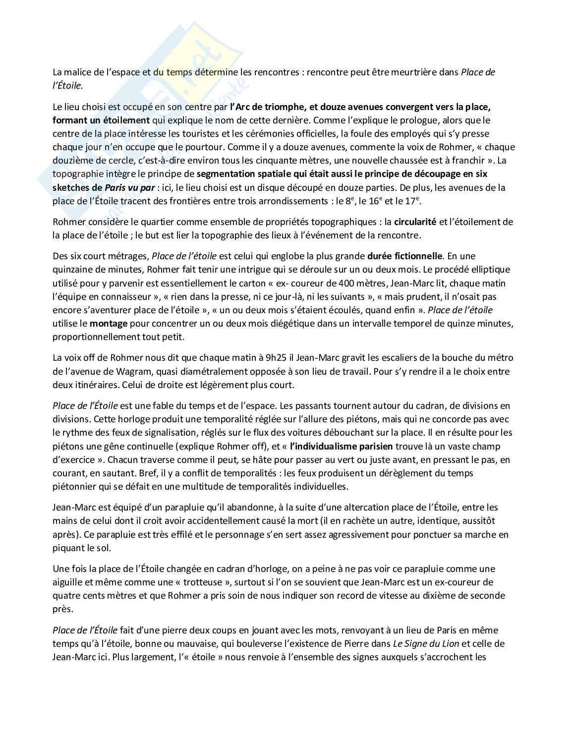 Preparazione d'esame Storia della cultura francese Pag. 31