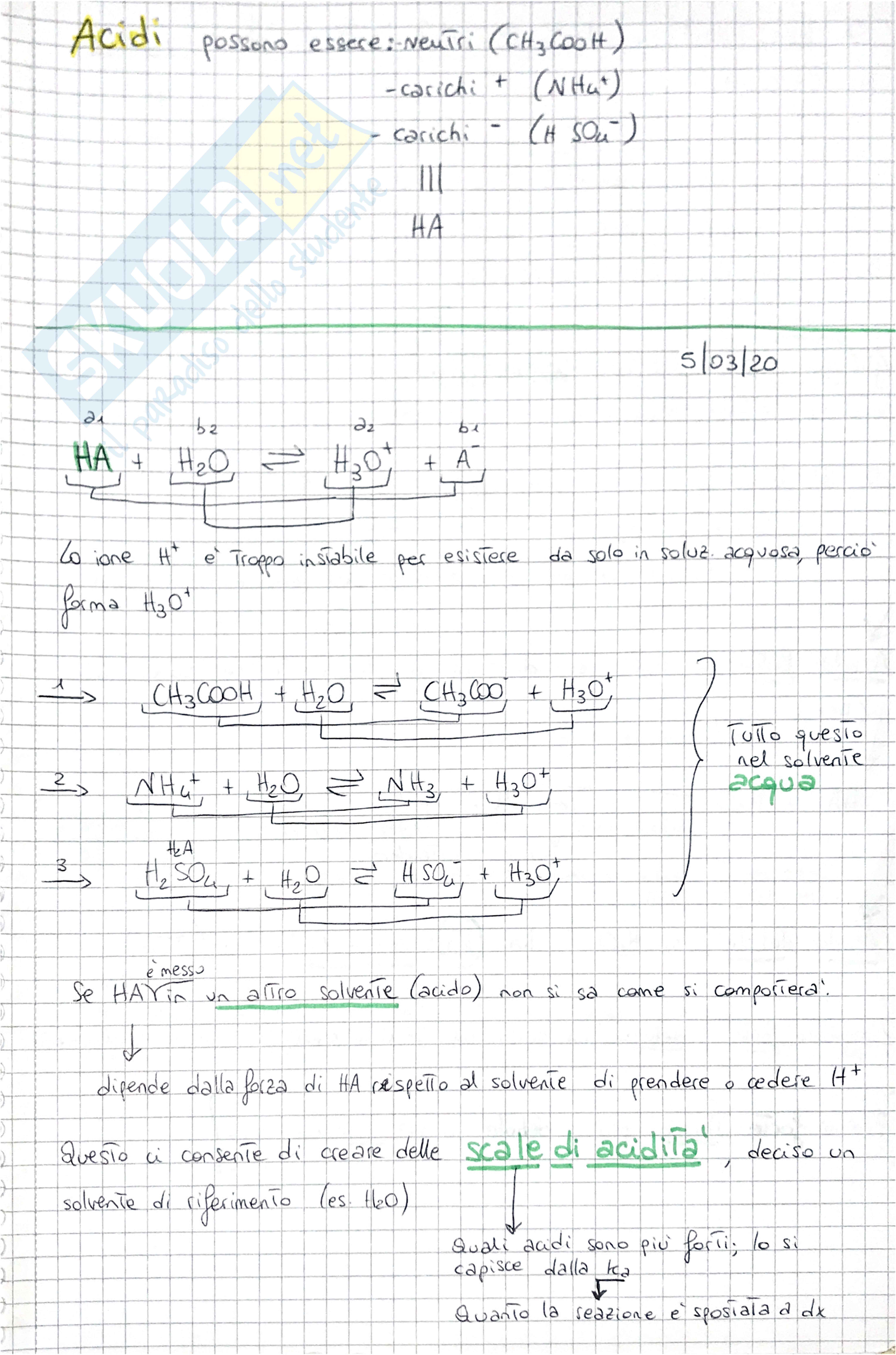 Equilibri acido-base - chimica Analitica Pag. 2