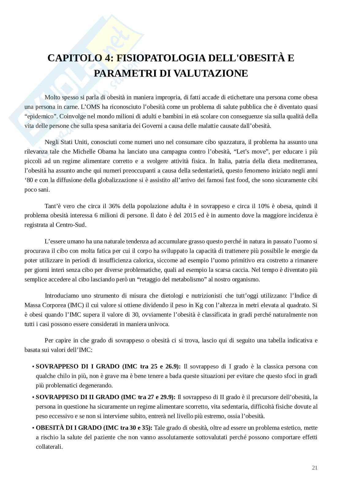 Meccanismi di integrazione neuro-biologico-metabolico Pag. 21