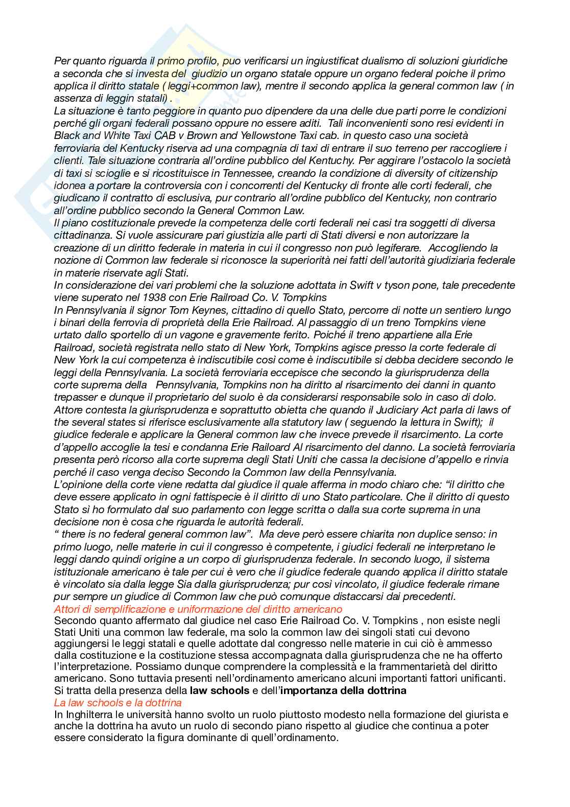 Riassunto esame Sistemi giuridici comparati , Prof. De Luca Alessandra, libro consigliato La tradizione giuridica occidentale. Testo di materiali per un confronto civil law common law, Varano, Barsotti Pag. 21