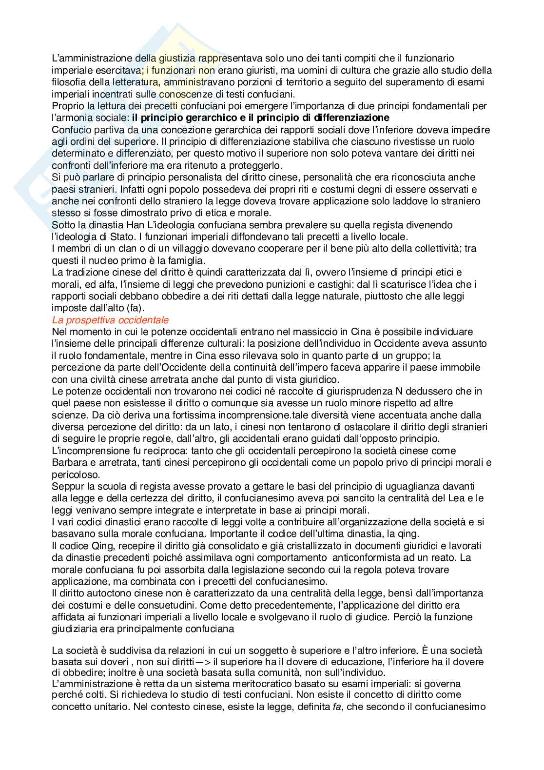 Riassunto esame Sistemi giuridici comparati , Prof. De Luca Alessandra, libro consigliato La tradizione giuridica occidentale. Testo di materiali per un confronto civil law common law, Varano, Barsotti Pag. 31