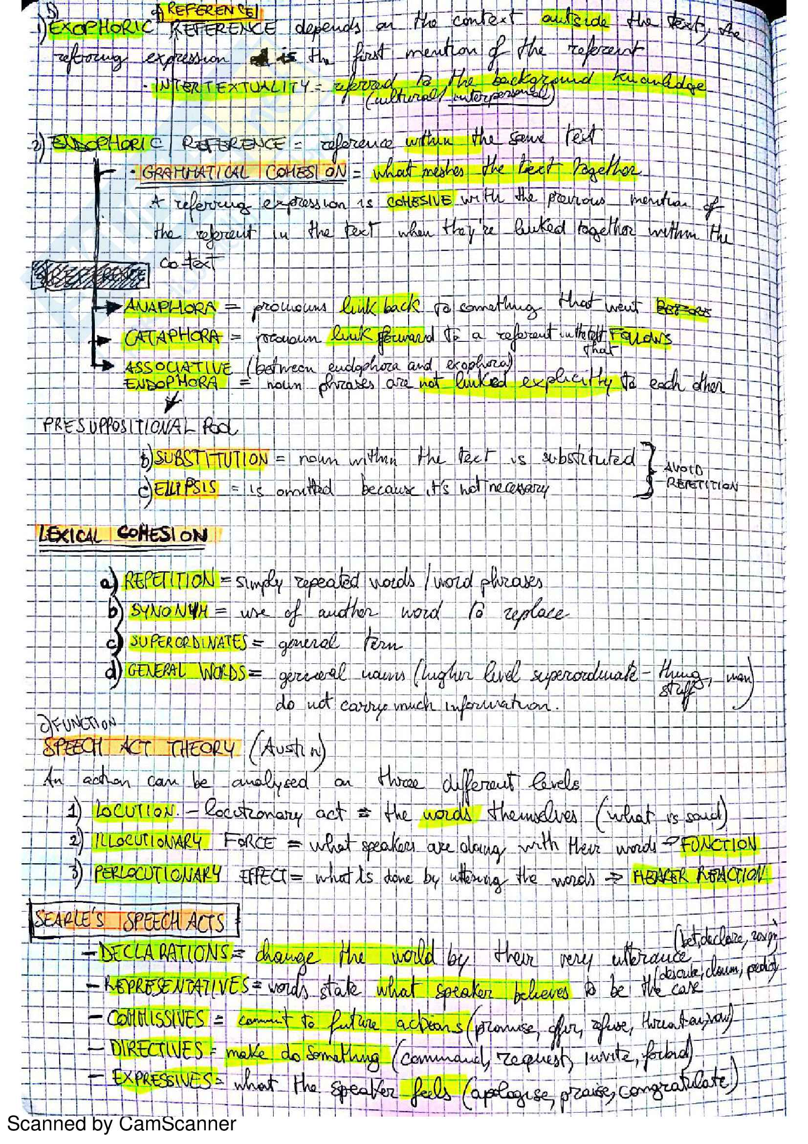 Riassunto Esame Inglese 3 Professoressa D Antonio Libro Consigliato Pragmatics Discourse