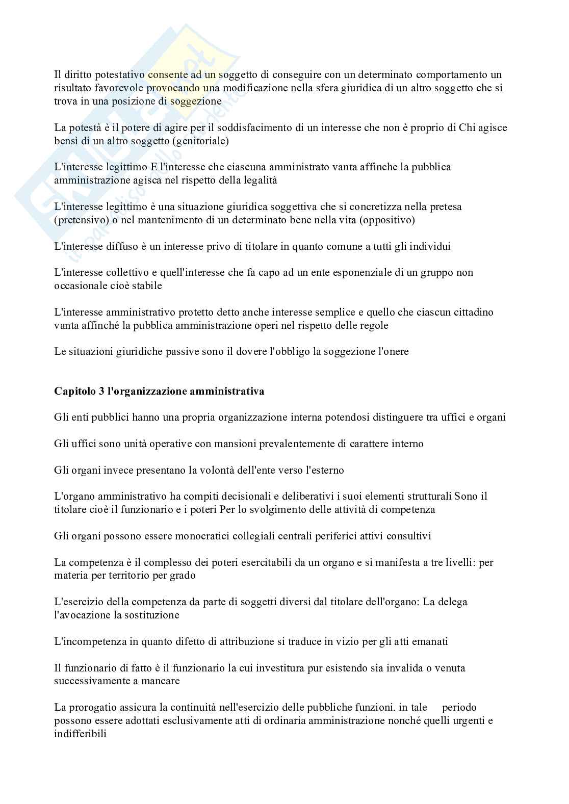 Diritto amministrativo  Pag. 2