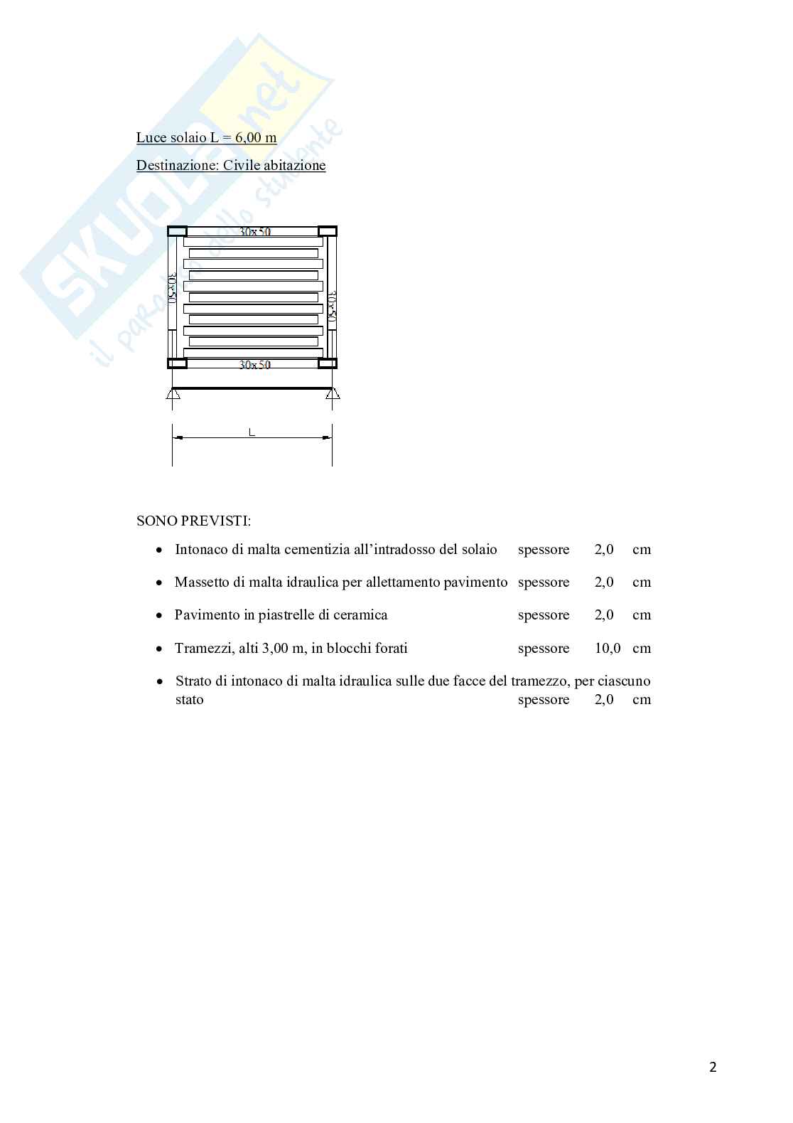 ELABORATO 2 svolto Architettura tecnica Pag. 2