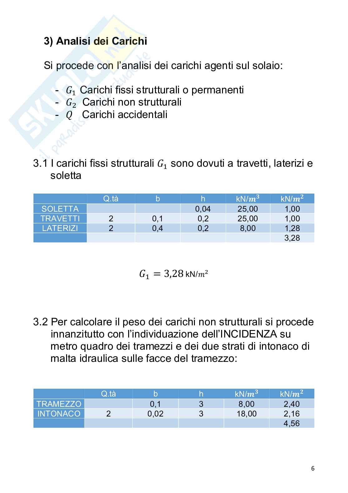 ELABORATO 2 svolto Architettura tecnica Pag. 6