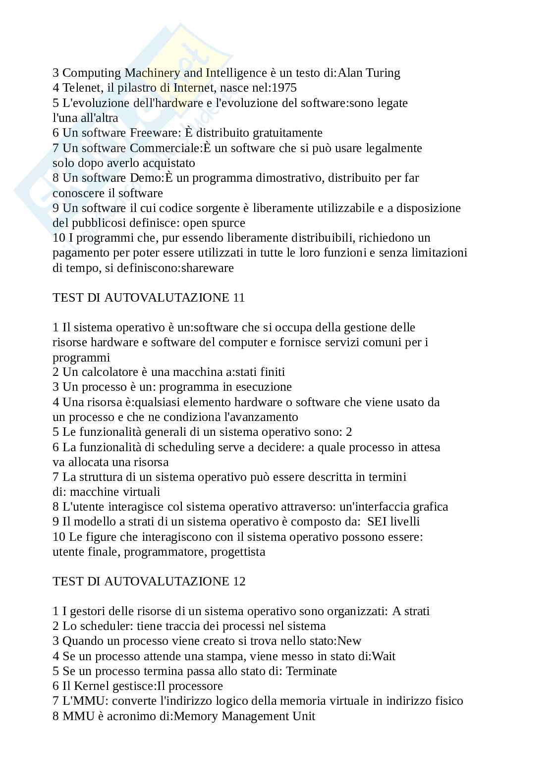 Paniere Prove di abilità informatiche. Aggiornato e completo con extra. In ordine Pag. 6