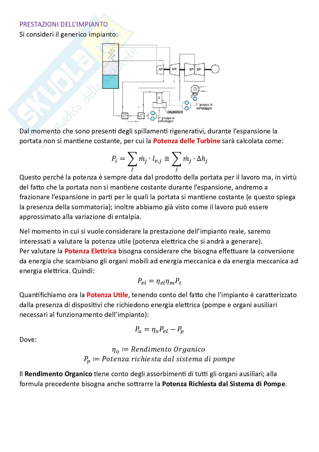 Sistemi energetici, parte 6 - Impianti a vapore Pag. 41