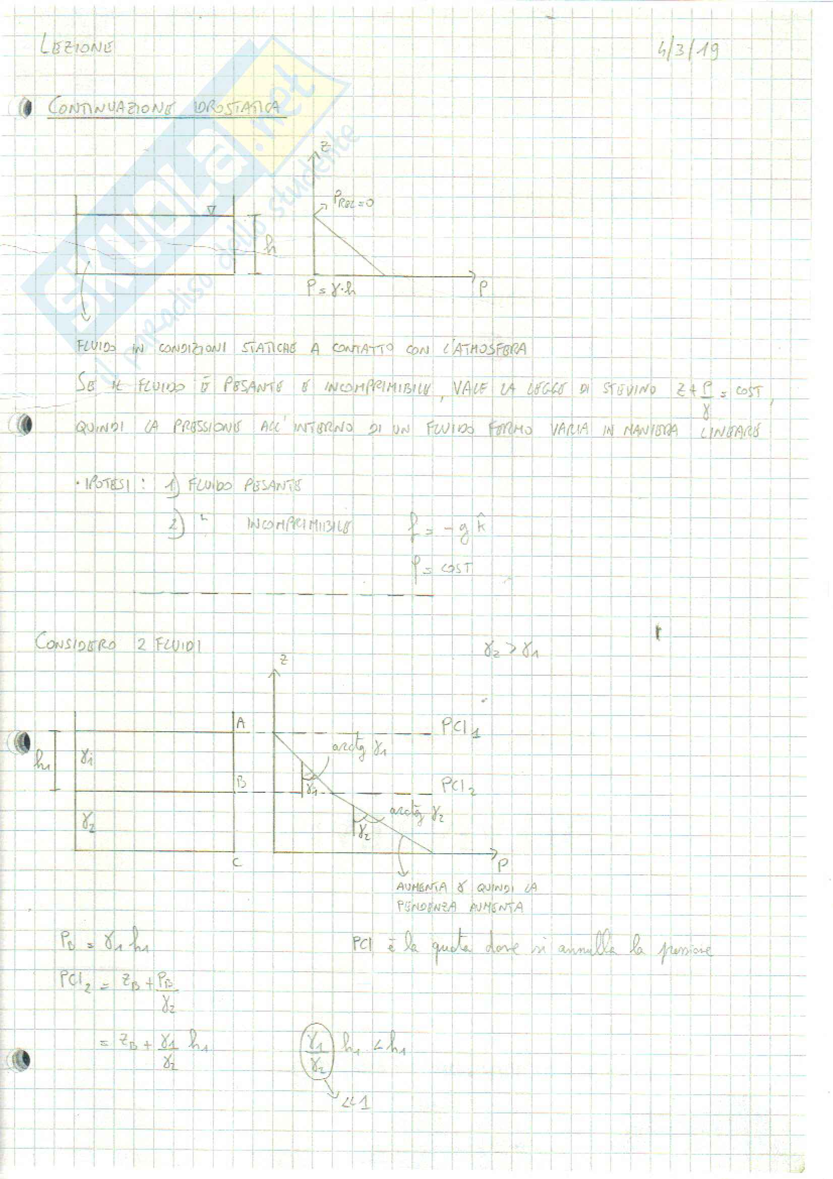 Lezioni ed esercitazioni di idraulica Pag. 11