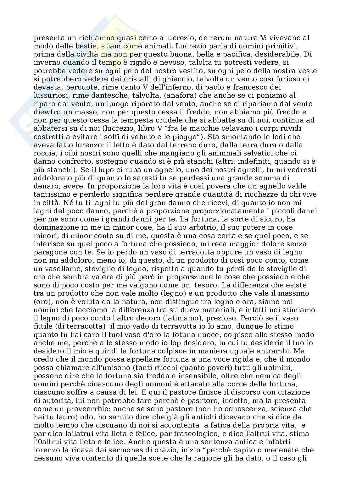 Appunti Letteratura italiana modulo II  - Seconda parte Pag. 36
