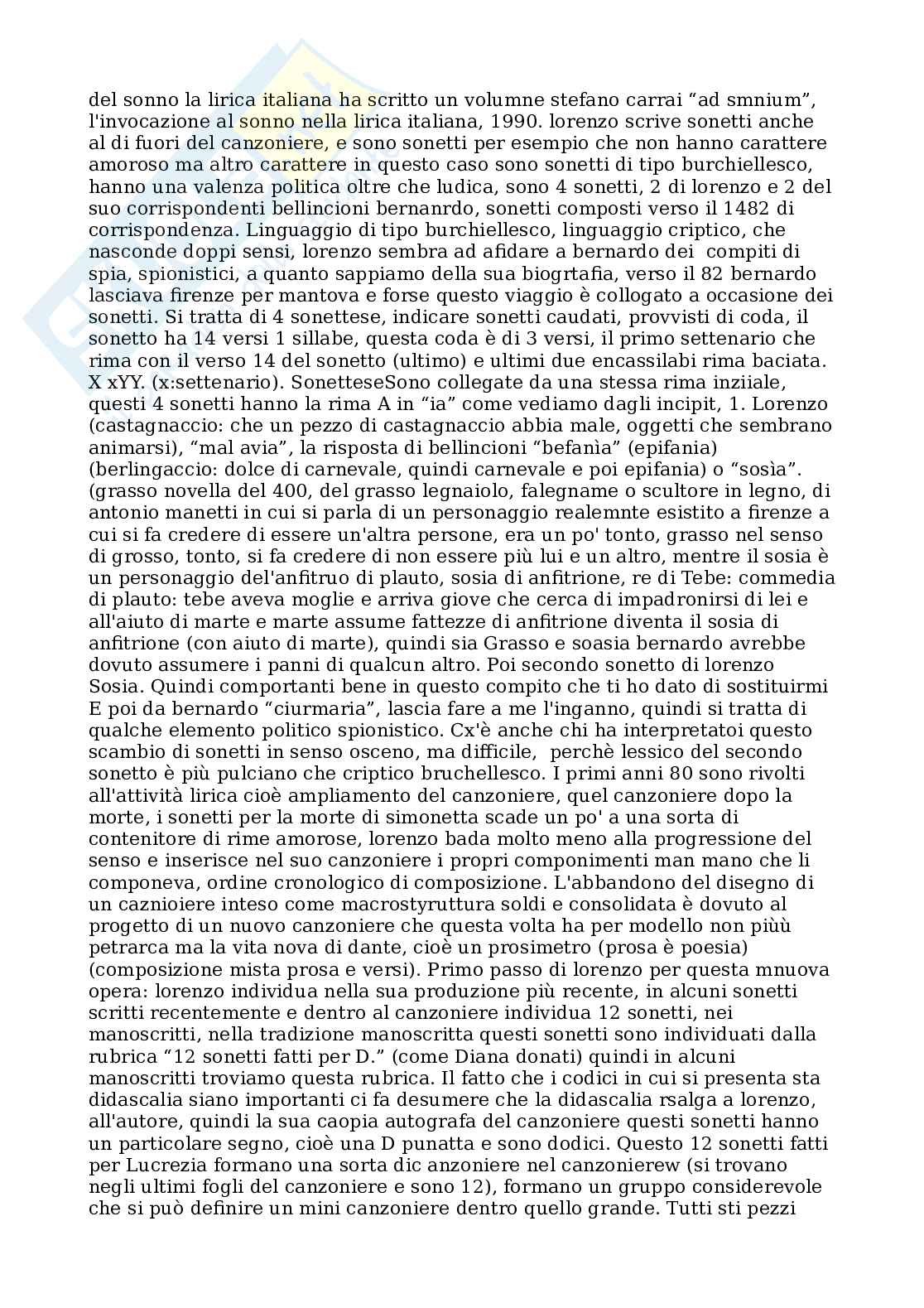 Appunti Letteratura italiana modulo II  - Seconda parte Pag. 71