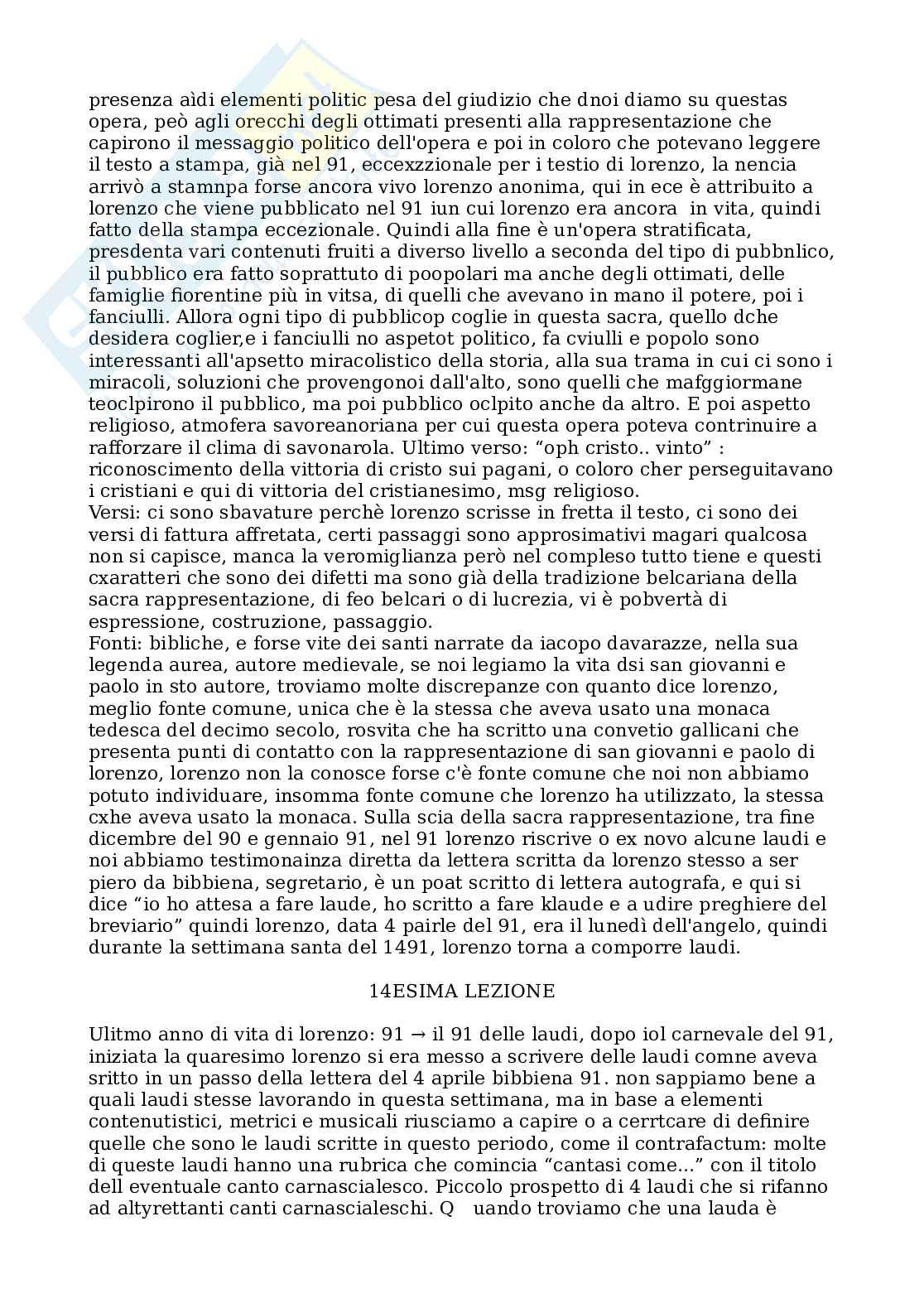 Appunti Letteratura italiana modulo II  - Seconda parte Pag. 86