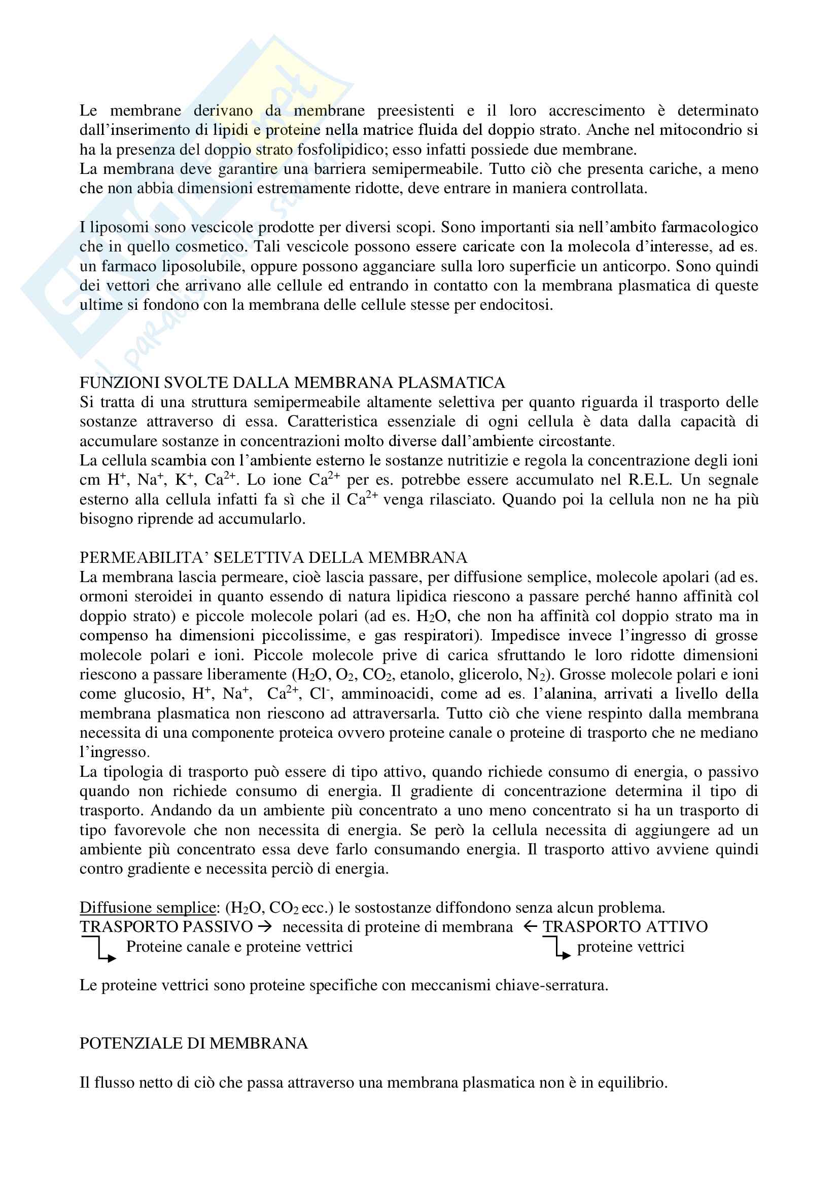 Citologia e istologia Pag. 21