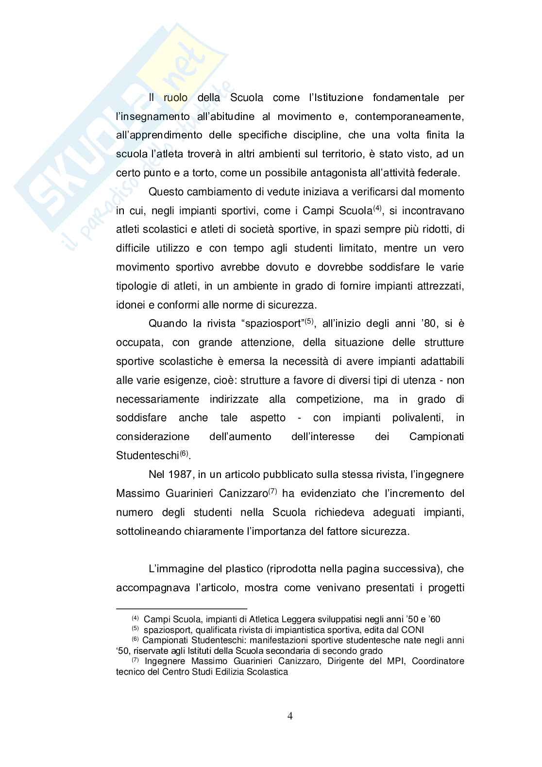 Quando il mondo scolastico entra in un impianto sportivo: considerazioni in materia di istruzione, sicurezza e sport Pag. 11