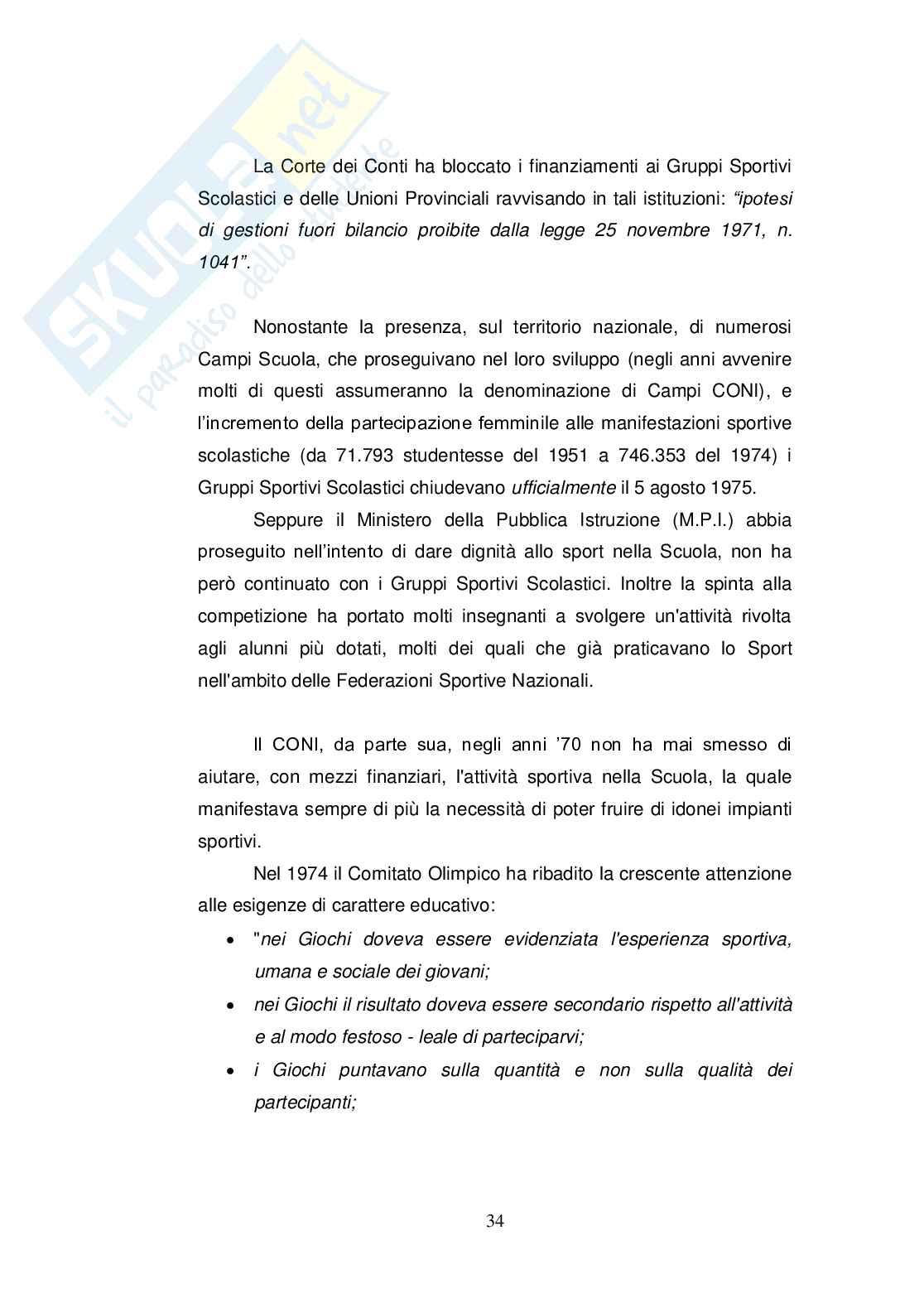 Quando il mondo scolastico entra in un impianto sportivo: considerazioni in materia di istruzione, sicurezza e sport Pag. 41