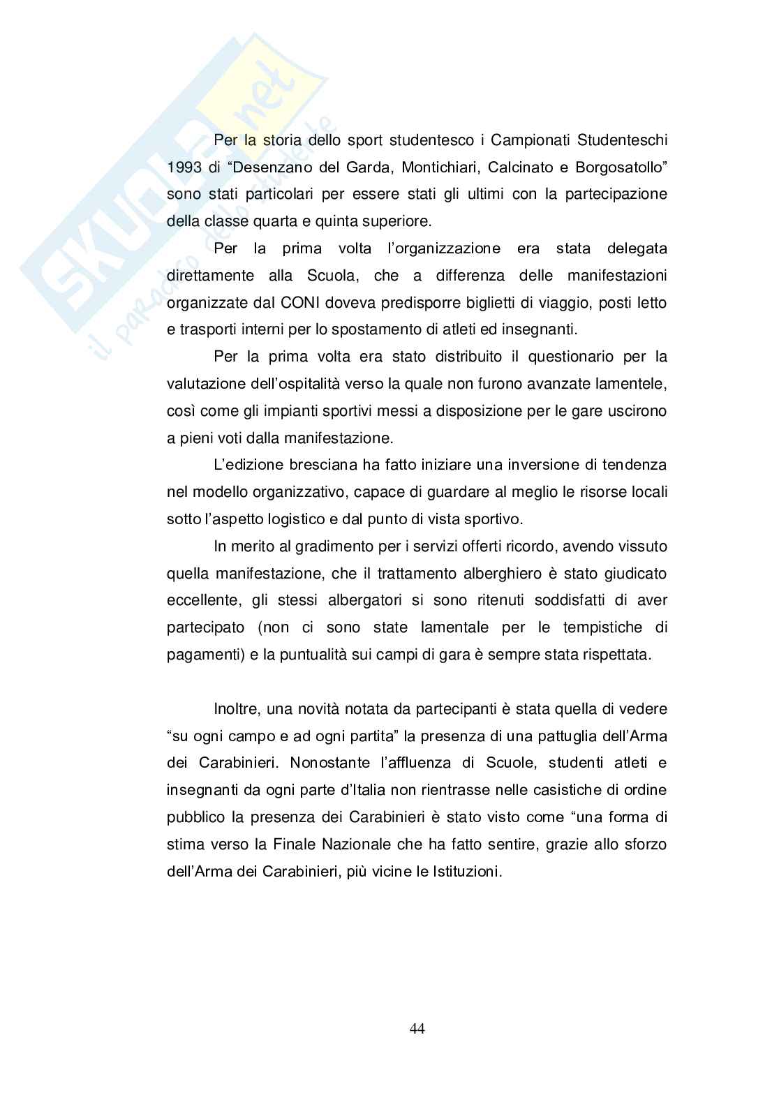 Quando il mondo scolastico entra in un impianto sportivo: considerazioni in materia di istruzione, sicurezza e sport Pag. 51