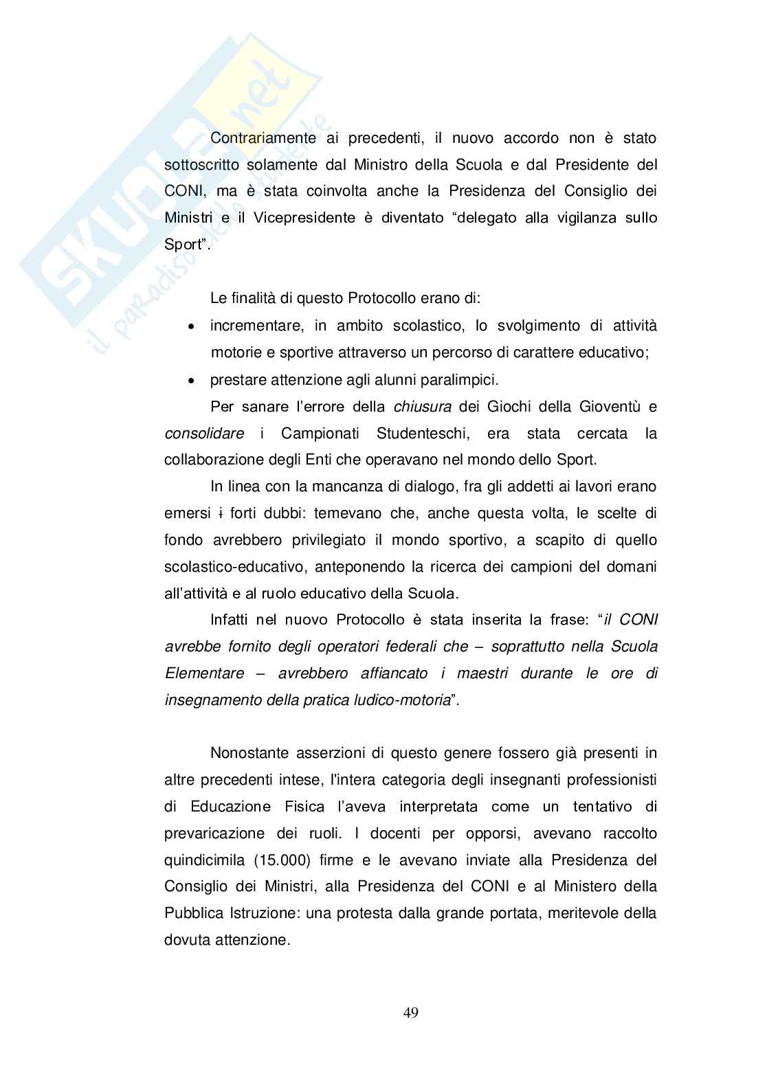 Quando il mondo scolastico entra in un impianto sportivo: considerazioni in materia di istruzione, sicurezza e sport Pag. 56