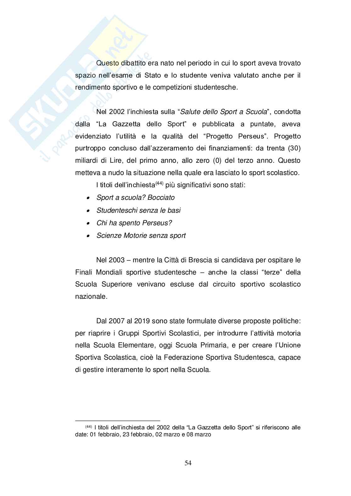 Quando il mondo scolastico entra in un impianto sportivo: considerazioni in materia di istruzione, sicurezza e sport Pag. 61