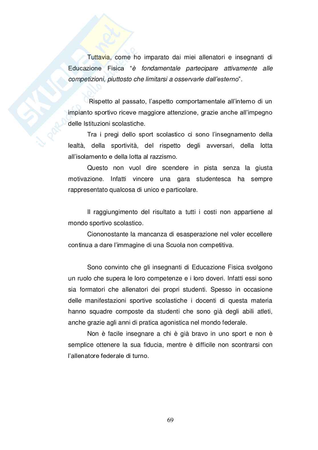 Quando il mondo scolastico entra in un impianto sportivo: considerazioni in materia di istruzione, sicurezza e sport Pag. 76