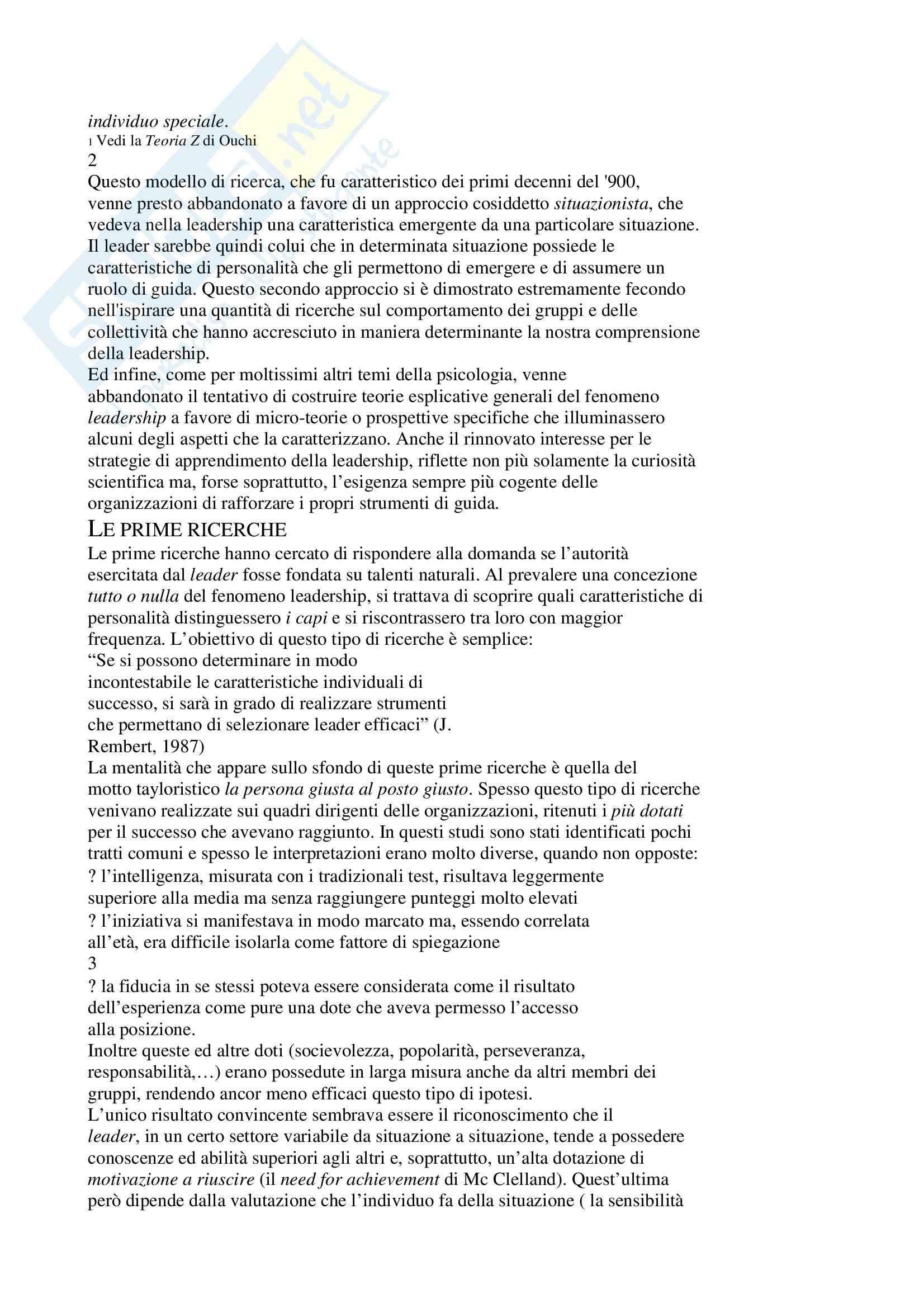 Fondamenti di organizzazione - Appunti Pag. 41