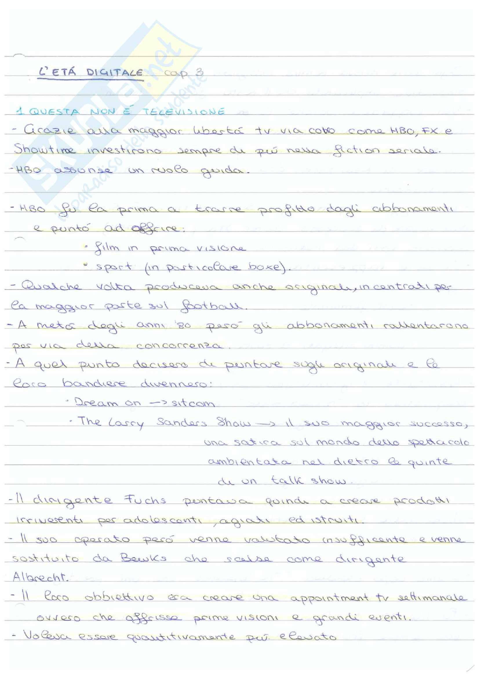 Appunti esame forme e generi dello spettacolo radio televisivo - professore Pollone Pag. 31