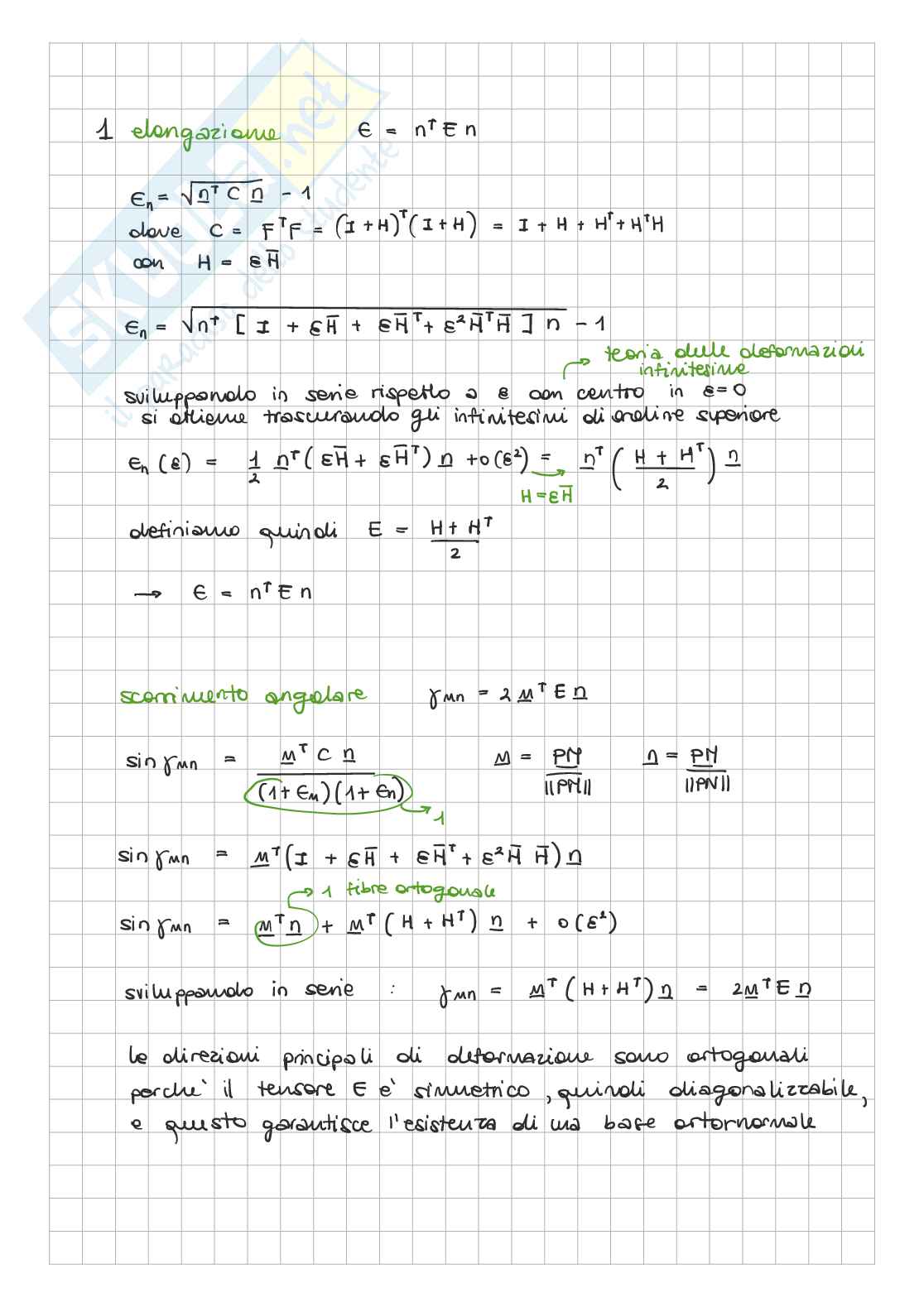 Appunti Meccanica dei solidi Pag. 1