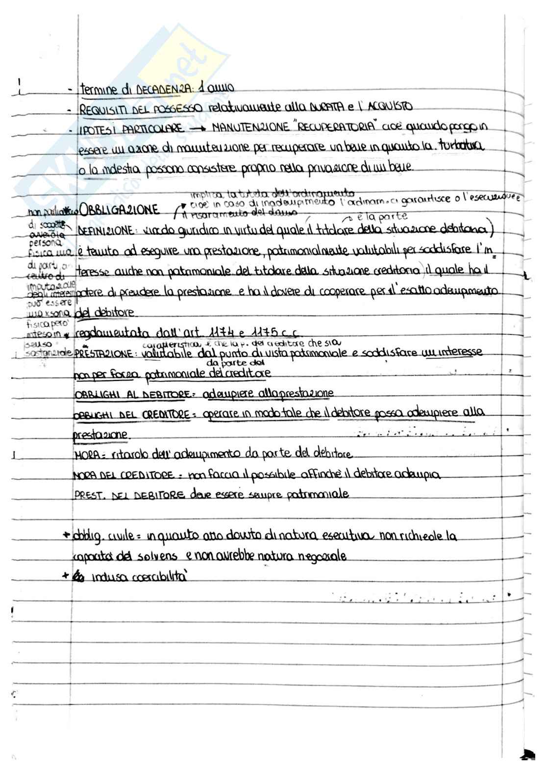Riassunto esame Diritto privato, Prof. Ciocia Maria Antonia, libro consigliato Istituzioni di diritto civile , Pietro Perlingieri  Pag. 31