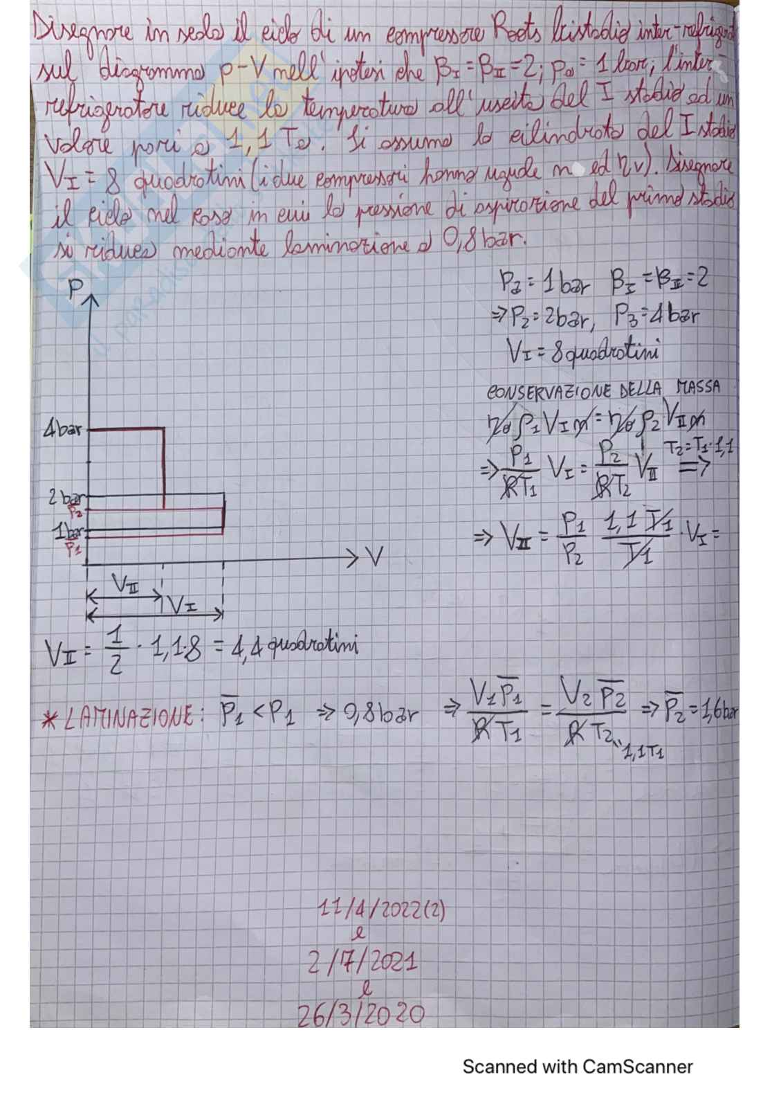 Preorali di Sistemi energetici e macchine a fluido I sui compressori roots Pag. 1