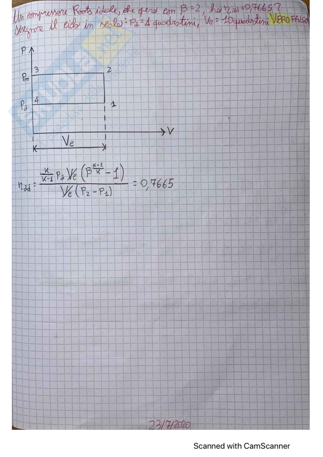 Preorali di Sistemi energetici e macchine a fluido I sui compressori roots Pag. 2