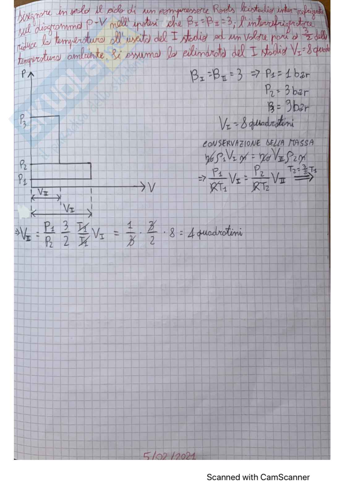 Preorali di Sistemi energetici e macchine a fluido I sui compressori roots Pag. 6