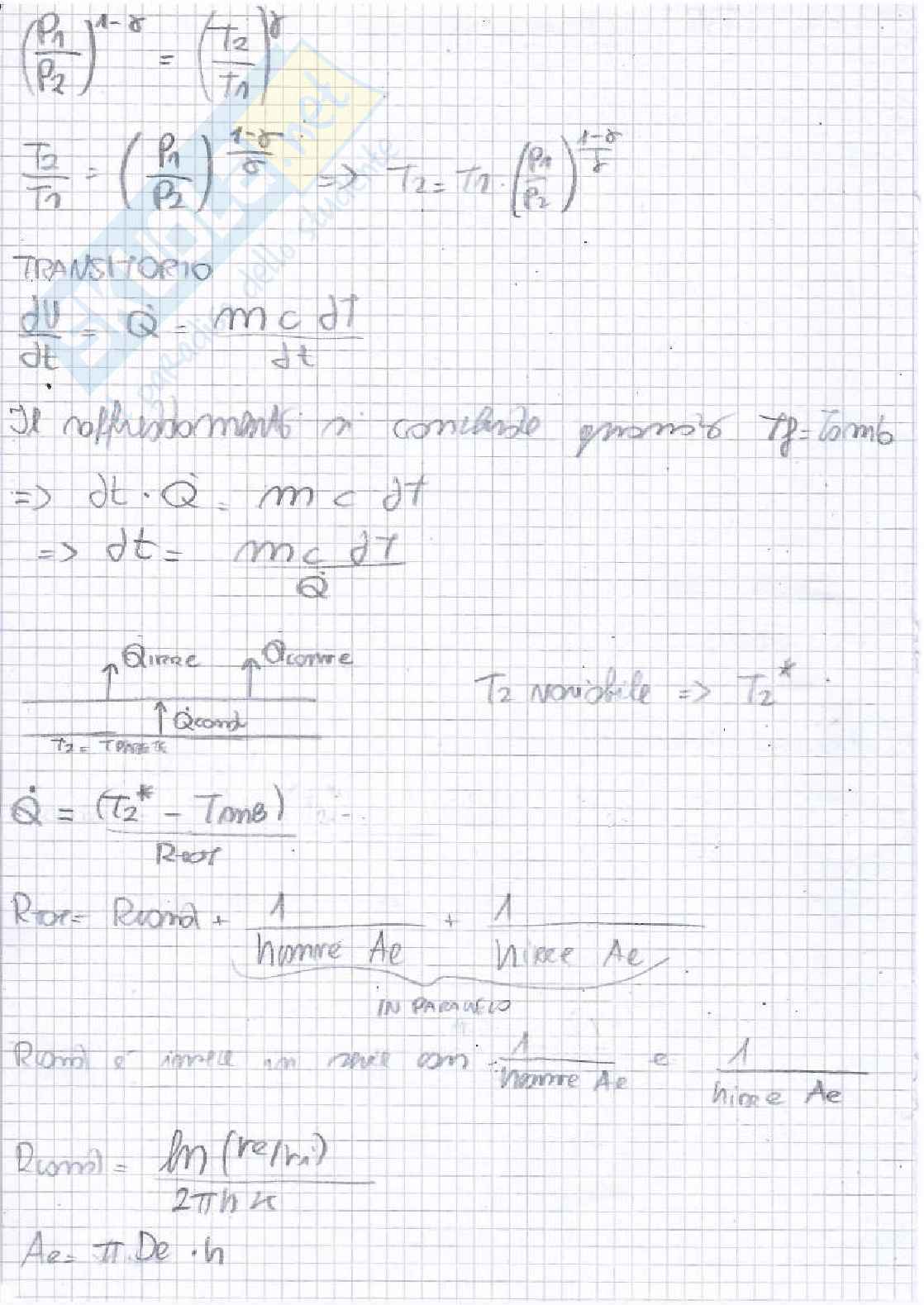 Fisica tecnica industriale: prove d'esame Pag. 21