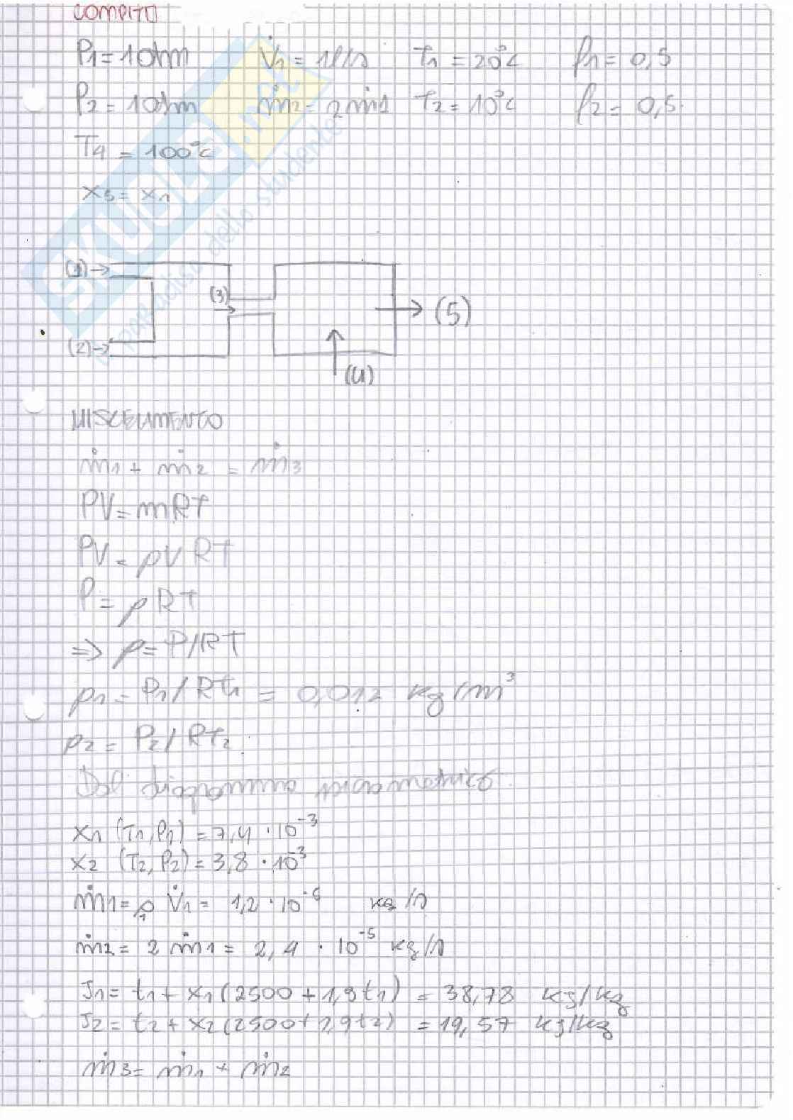 Fisica tecnica industriale: prove d'esame Pag. 86