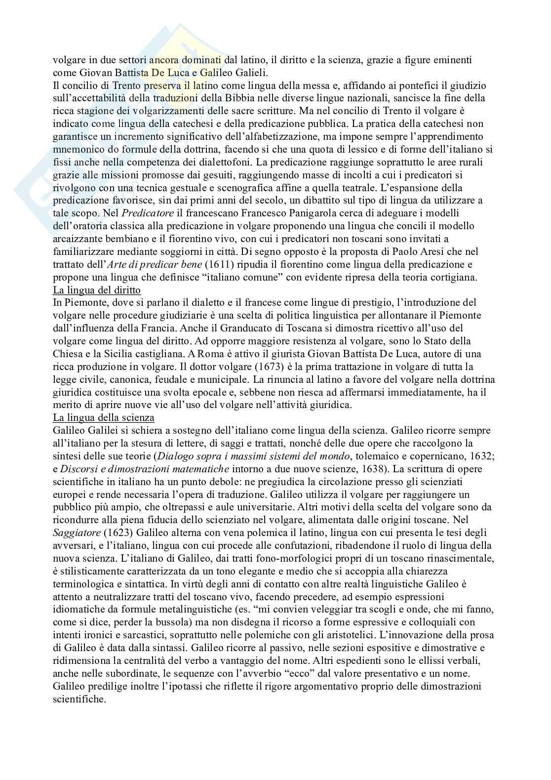 Linguistica italiana Pag. 36
