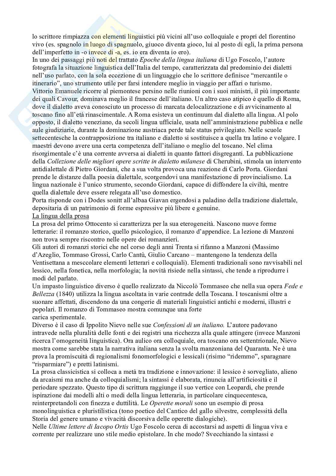 Linguistica italiana Pag. 46