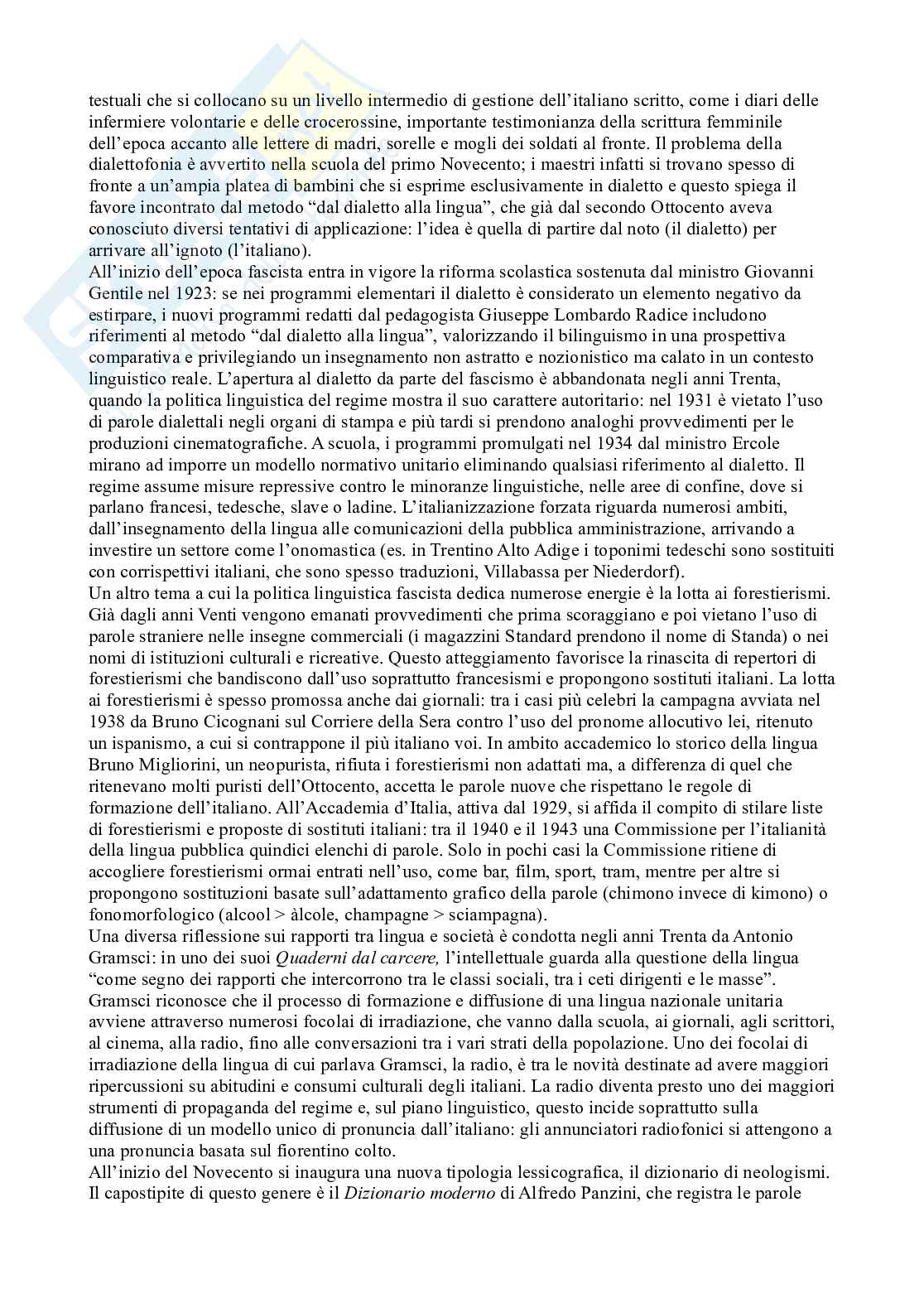 Linguistica italiana Pag. 51